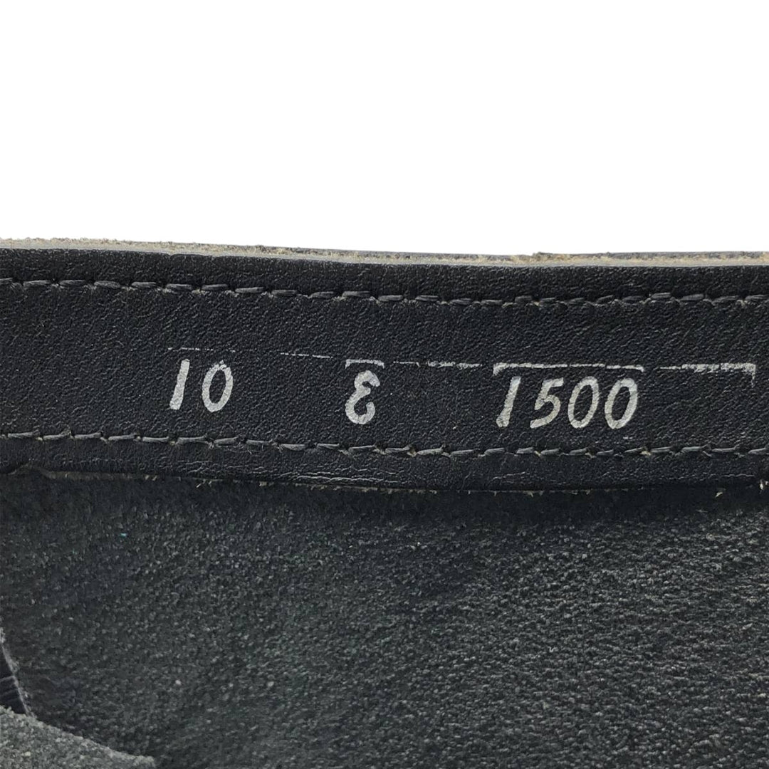 1980s Corcoran Steel Toe Straight Tip Military Jump Boots, Made in USA, Size 10E, Men's Size 11" /saa014530 Men's 28.0cm genuine leather black type Vintage Second Hand