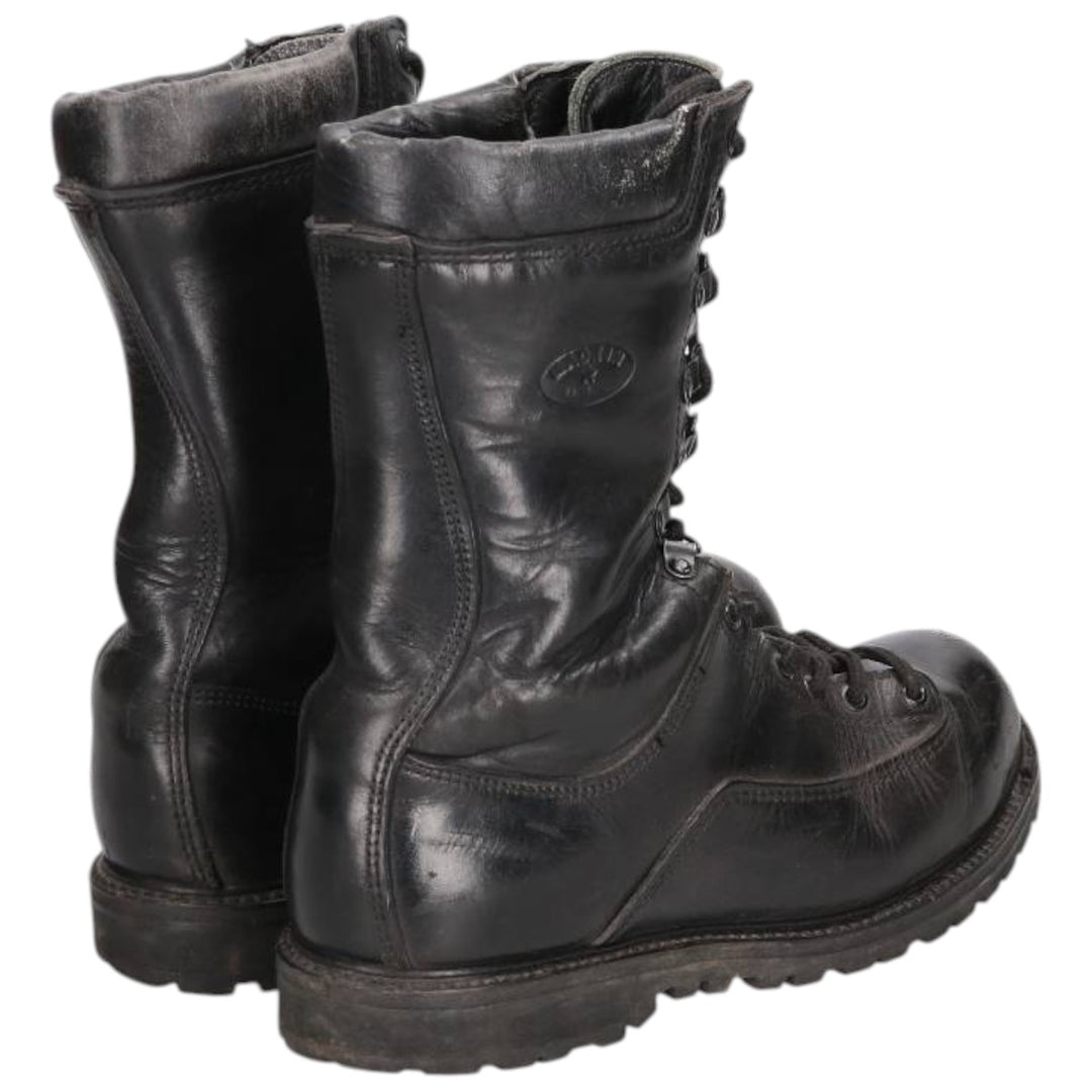 GORE-TEX Steel Toe Work Boots, Made in USA, Size 8, Men's, 10.6" (equivalent) /saa014541 Men's 27.0cm genuine leather black type Vintage Second Hand