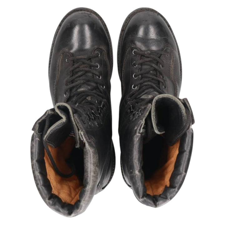 GORE-TEX Steel Toe Work Boots, Made in USA, Size 8, Men's, 10.6" (equivalent) /saa014541 Men's 27.0cm genuine leather black type Vintage Second Hand