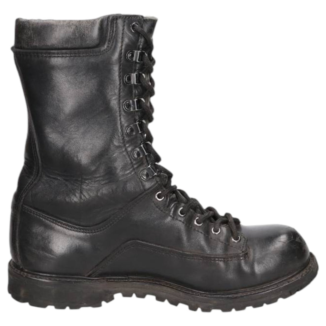 GORE-TEX Steel Toe Work Boots, Made in USA, Size 8, Men's, 10.6" (equivalent) /saa014541 Men's 27.0cm genuine leather black type Vintage Second Hand