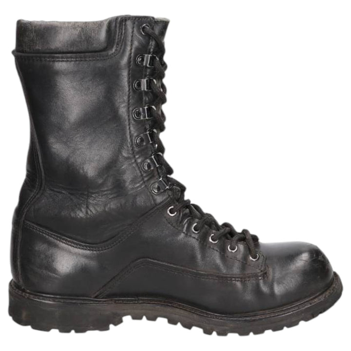 GORE-TEX Steel Toe Work Boots, Made in USA, Size 8, Men's, 10.6" (equivalent) /saa014541 Men's 27.0cm genuine leather black type Vintage Second Hand