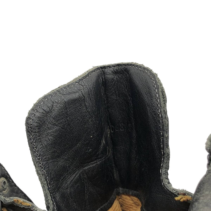 GORE-TEX Steel Toe Work Boots, Made in USA, Size 8, Men's, 10.6" (equivalent) /saa014541 Men's 27.0cm genuine leather black type Vintage Second Hand