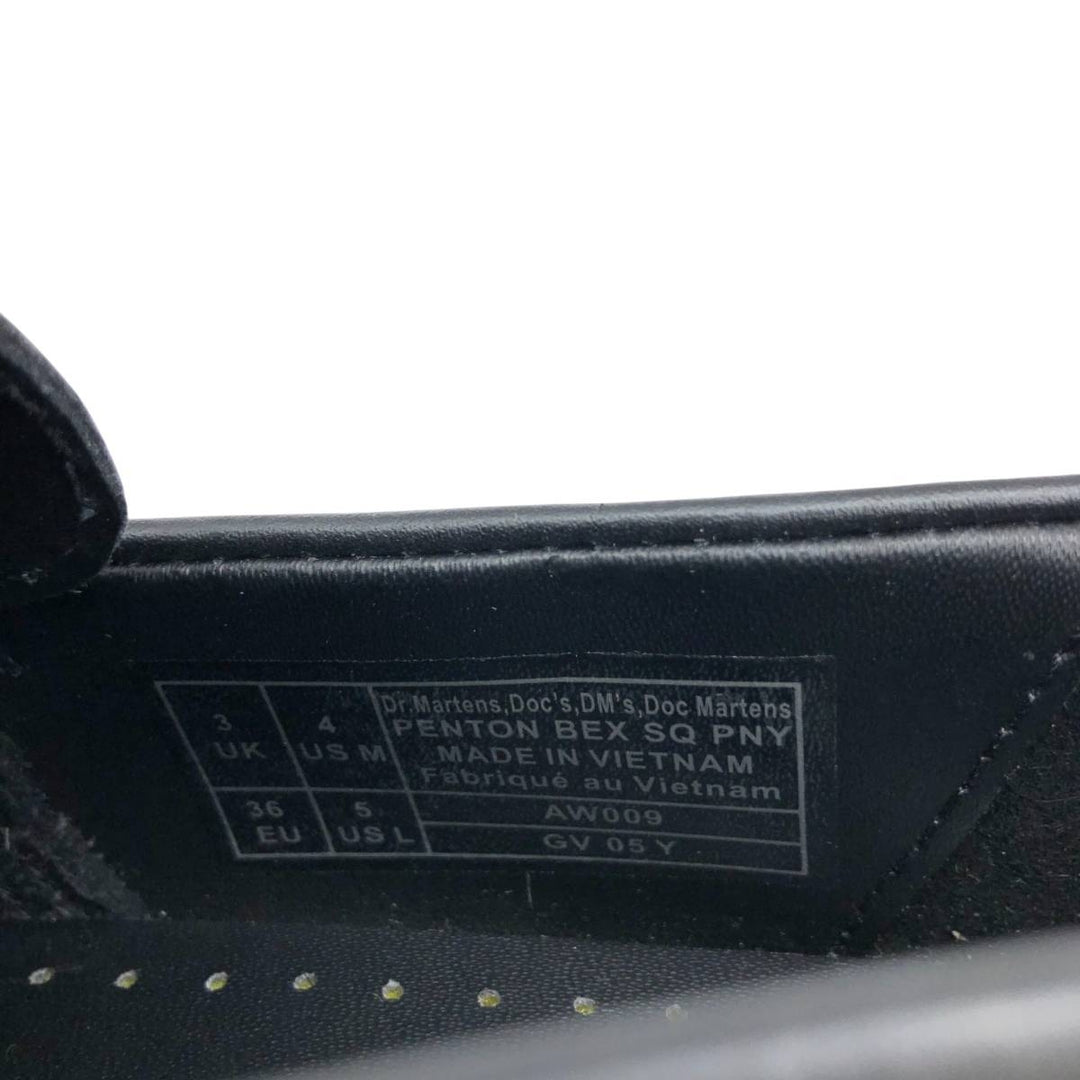 Dr. Martens Penny Loafers 3 Women's 22.0cm unclear black type Vintage Second Hand