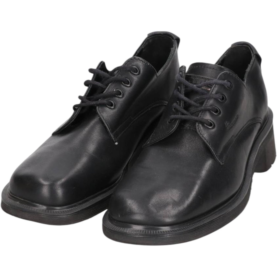 Dr. Martens 9262 4-Eye Shoes, Made in England, Size 7 Women's 25.0cm genuine leather black type Vintage Second Hand