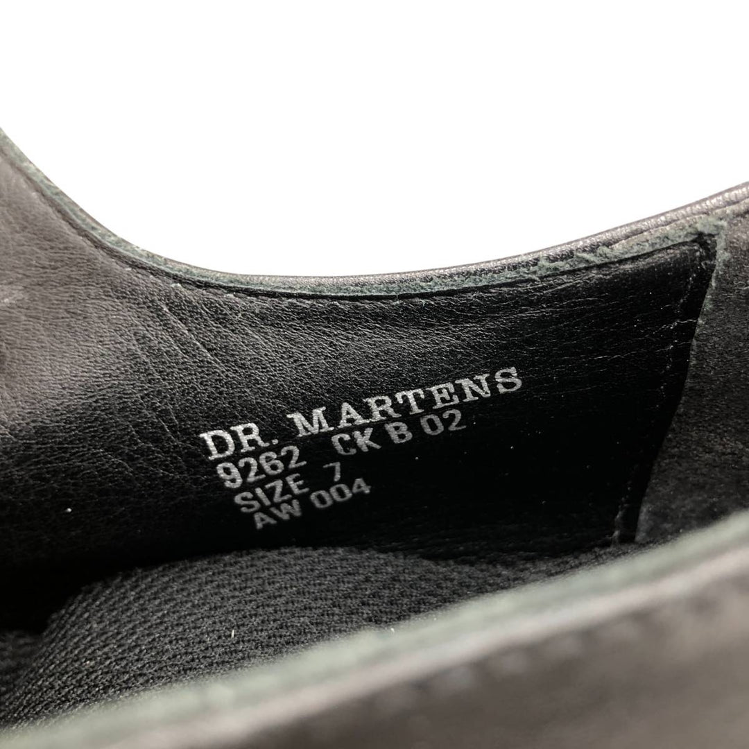 Dr. Martens 9262 4-Eye Shoes, Made in England, Size 7 Women's 25.0cm genuine leather black type Vintage Second Hand