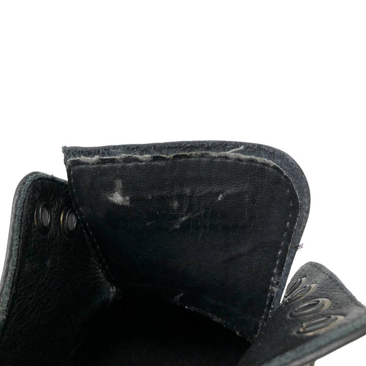 Dr. Martens 9262 4-Eye Shoes, Made in England, Size 7 Women's 25.0cm genuine leather black type Vintage Second Hand