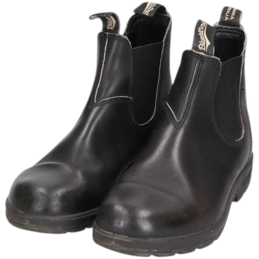 Blundstone Side Gore Boots 6 Women's 25.5cm genuine leather black type Vintage Second Hand