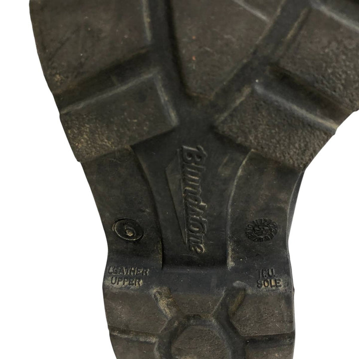 Blundstone Side Gore Boots 6 Women's 25.5cm genuine leather black type Vintage Second Hand