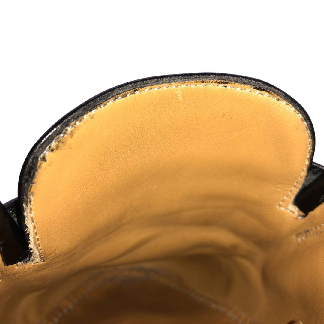 Mezlan Quilted Tassel Loafers, Made in Spain, 9 1/2D, Men's Size 10.8" (saa014561) Men's 27.5cm genuine leather black type Vintage Second Hand