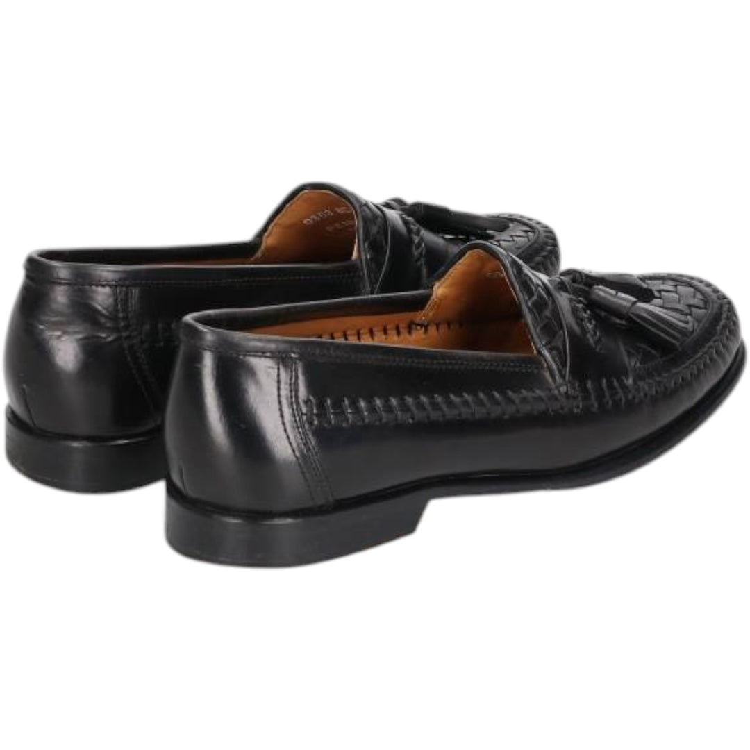 GHBass BASS Braided Tassel Loafers, Made in Brazil, 8D, Men's Size 10.2" (saa014562) Men's 26.0cm genuine leather brown type Vintage Second Hand