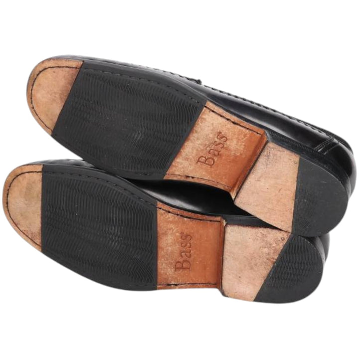 GHBass BASS Braided Tassel Loafers, Made in Brazil, 8D, Men's Size 10.2" (saa014562) Men's 26.0cm genuine leather brown type Vintage Second Hand