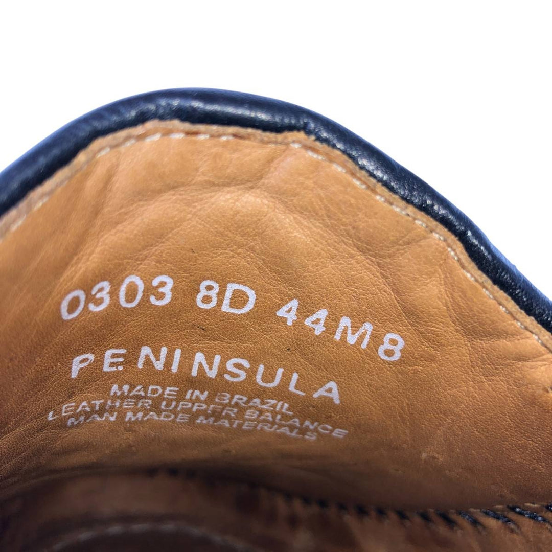 GHBass BASS Braided Tassel Loafers, Made in Brazil, 8D, Men's Size 10.2" (saa014562) Men's 26.0cm genuine leather brown type Vintage Second Hand