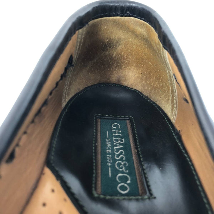 GHBass BASS Braided Tassel Loafers, Made in Brazil, 8D, Men's Size 10.2" (saa014562) Men's 26.0cm genuine leather brown type Vintage Second Hand