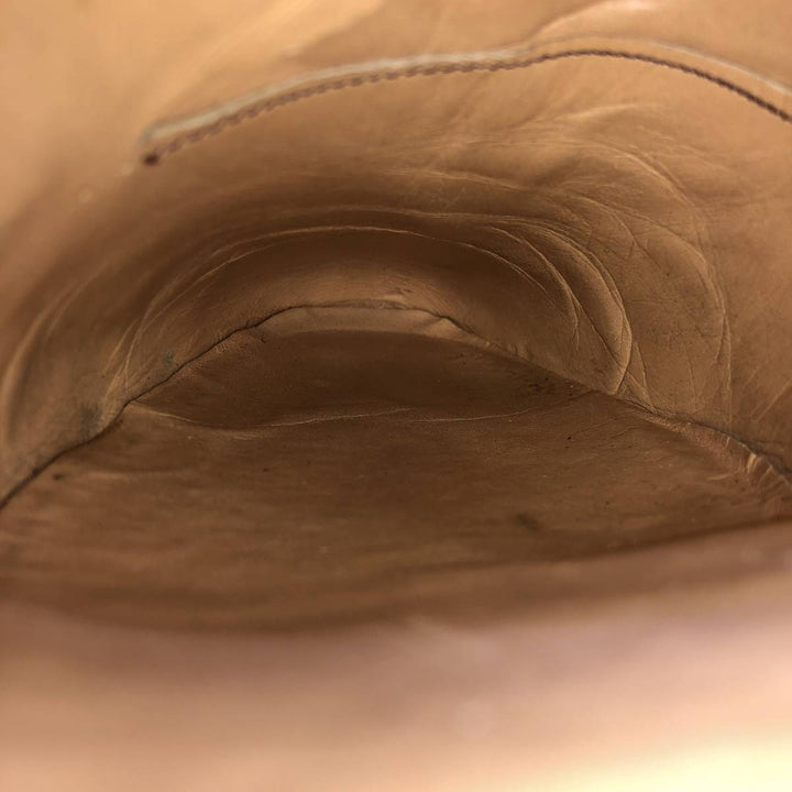 Salvatore Ferragamo Wingtip Tassel Loafers, 9 1/2D, Men's, Size 10.8" /saa014563 Men's 27.5cm genuine leather brown type Vintage Second Hand