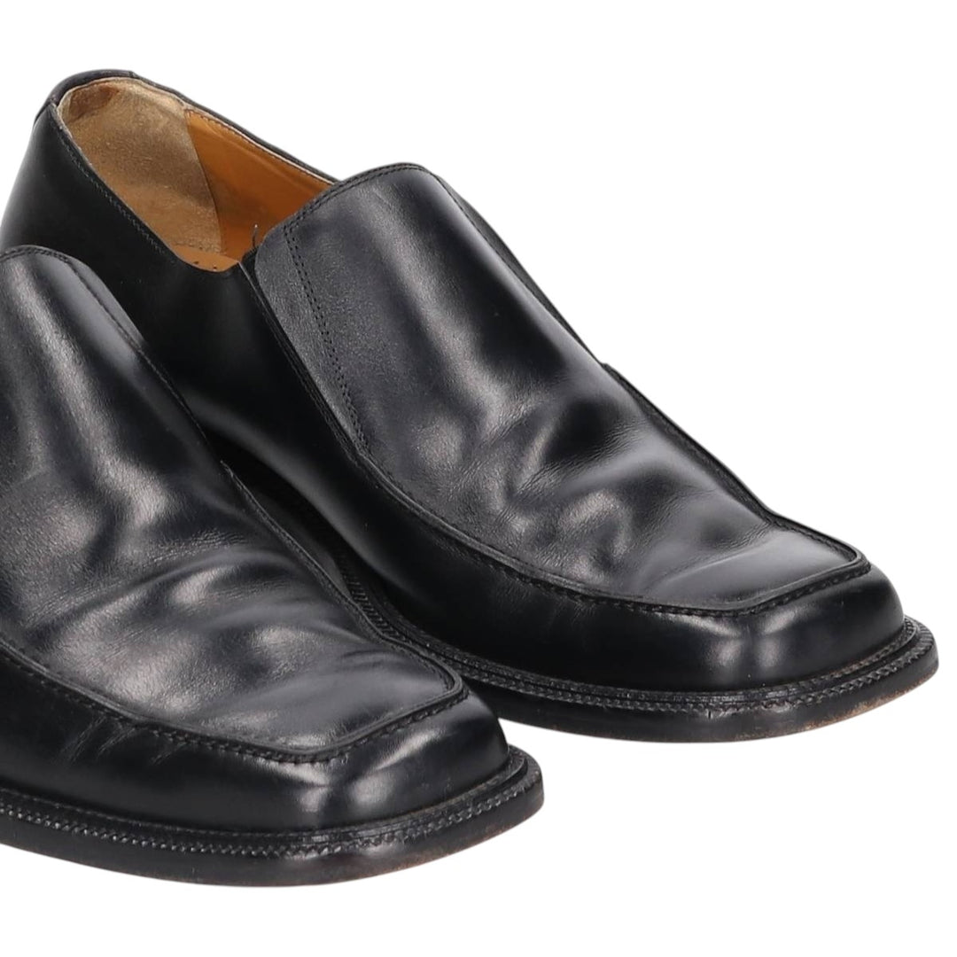 Magnanni Vamp Loafers, Made in Spain, 9M Men's 27.0cm genuine leather black type Vintage Second Hand