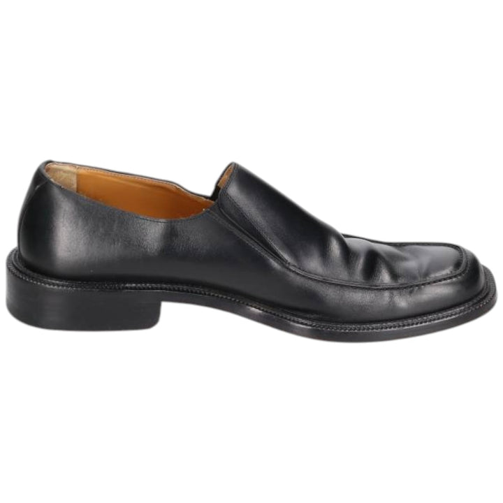 Magnanni Vamp Loafers, Made in Spain, 9M Men's 27.0cm genuine leather black type Vintage Second Hand