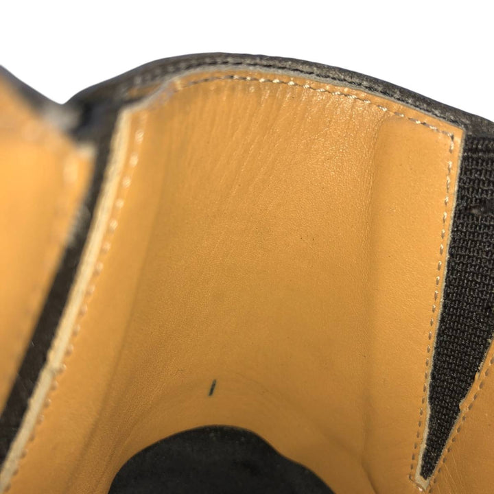 Magnanni Vamp Loafers, Made in Spain, 9M Men's 27.0cm genuine leather black type Vintage Second Hand