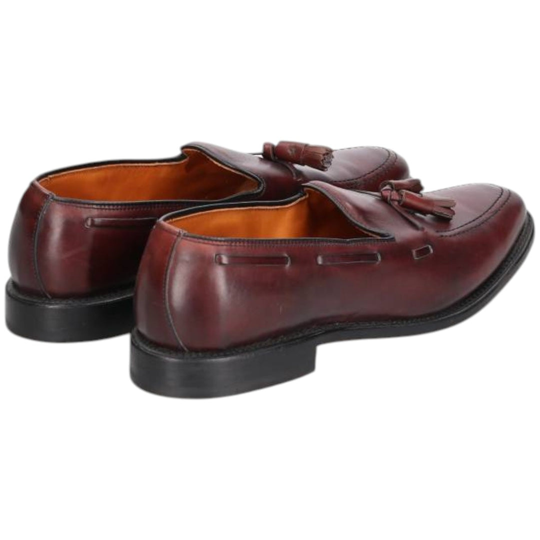 Allen Edmonds Grayson Tassel Loafers, Made in USA, Size 9 1/2B Men's 27.5cm genuine leather brown type Vintage Second Hand