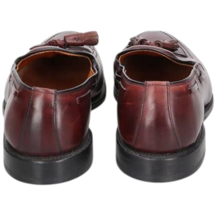 Allen Edmonds Grayson Tassel Loafers, Made in USA, Size 9 1/2B Men's 27.5cm genuine leather brown type Vintage Second Hand