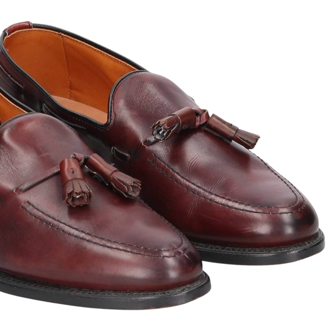 Allen Edmonds Grayson Tassel Loafers, Made in USA, Size 9 1/2B Men's 27.5cm genuine leather brown type Vintage Second Hand