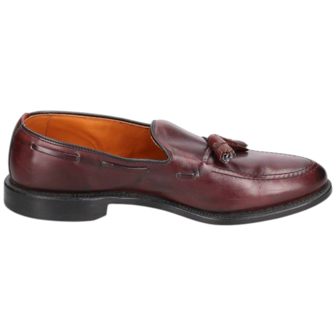 Allen Edmonds Grayson Tassel Loafers, Made in USA, Size 9 1/2B Men's 27.5cm genuine leather brown type Vintage Second Hand