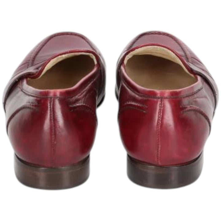 Cole Haan Bragano penny loafers, Made in Italy, Size 9 Men's 27.0cm genuine leather wine-red Vintage Second Hand