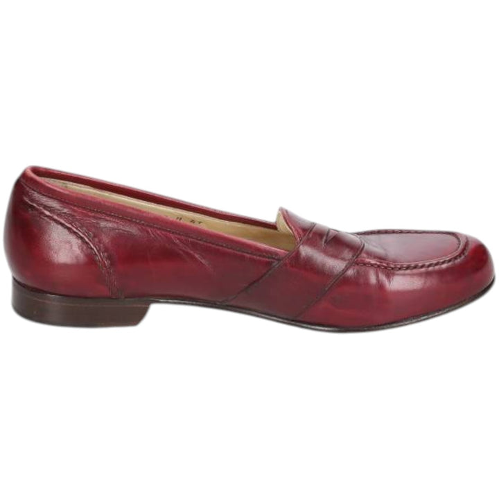 Cole Haan Bragano penny loafers, Made in Italy, Size 9 Men's 27.0cm genuine leather wine-red Vintage Second Hand