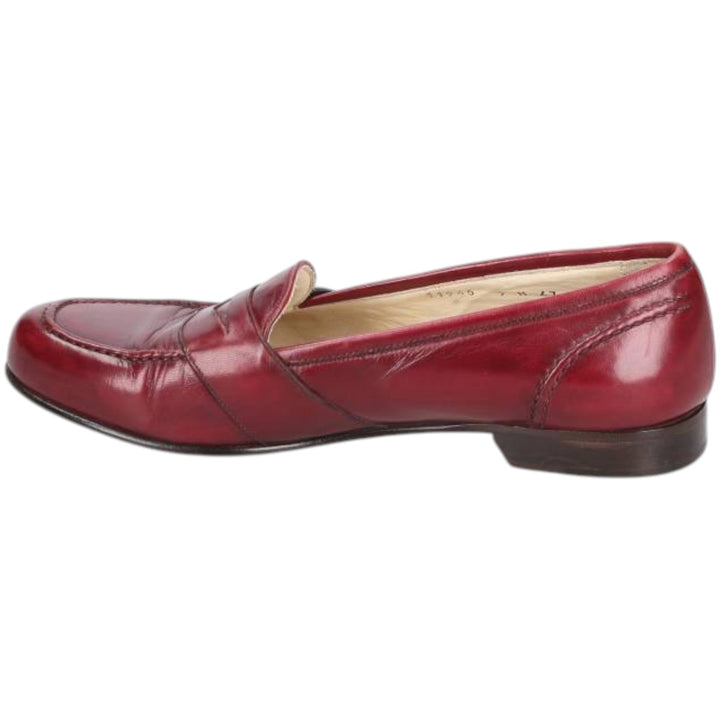 Cole Haan Bragano penny loafers, Made in Italy, Size 9 Men's 27.0cm genuine leather wine-red Vintage Second Hand