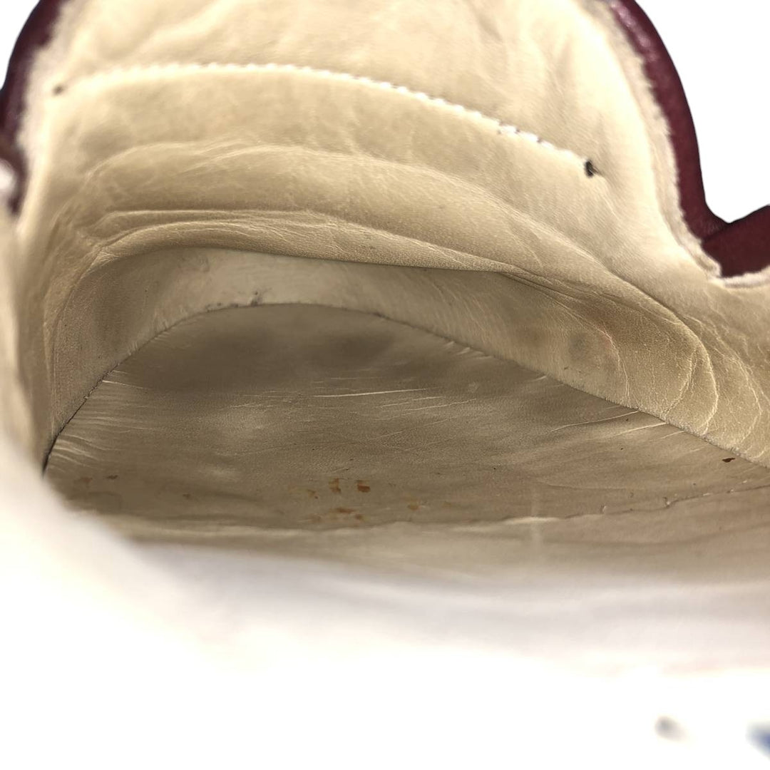 Cole Haan Bragano penny loafers, Made in Italy, Size 9 Men's 27.0cm genuine leather wine-red Vintage Second Hand