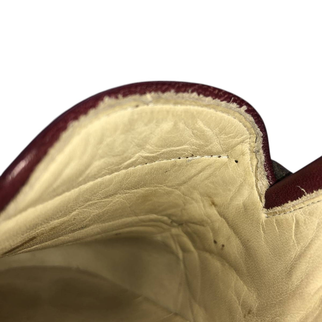 Cole Haan Bragano penny loafers, Made in Italy, Size 9 Men's 27.0cm genuine leather wine-red Vintage Second Hand