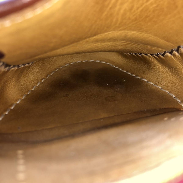 Cole Haan Bit Loafers, Made in Italy, 8 1/2" Wide Men's 26.5cm genuine leather brown type Vintage Second Hand