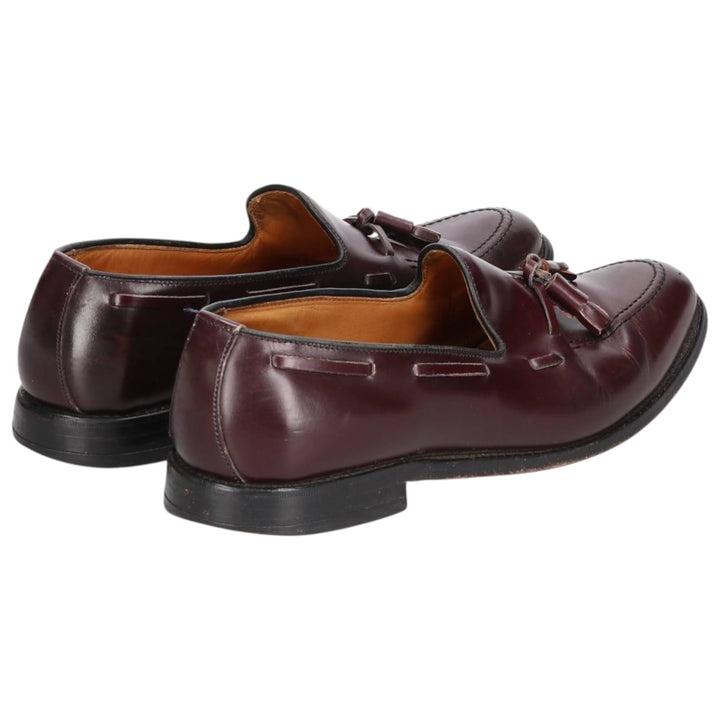 Allen Edmonds Grayson Tassel Loafers, Made in USA, Size 10B Men's 28.0cm genuine leather brown type Vintage Second Hand