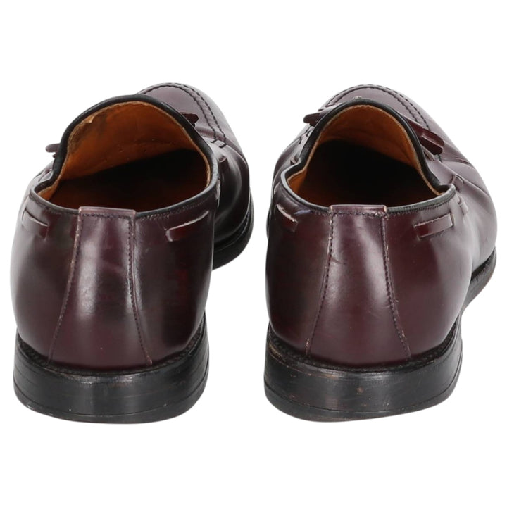 Allen Edmonds Grayson Tassel Loafers, Made in USA, Size 10B Men's 28.0cm genuine leather brown type Vintage Second Hand