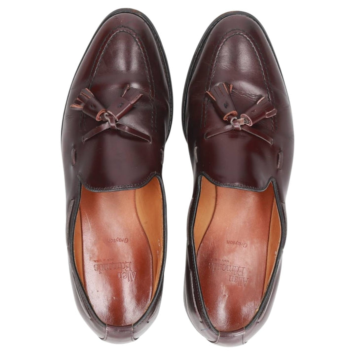 Allen Edmonds Grayson Tassel Loafers, Made in USA, Size 10B Men's 28.0cm genuine leather brown type Vintage Second Hand