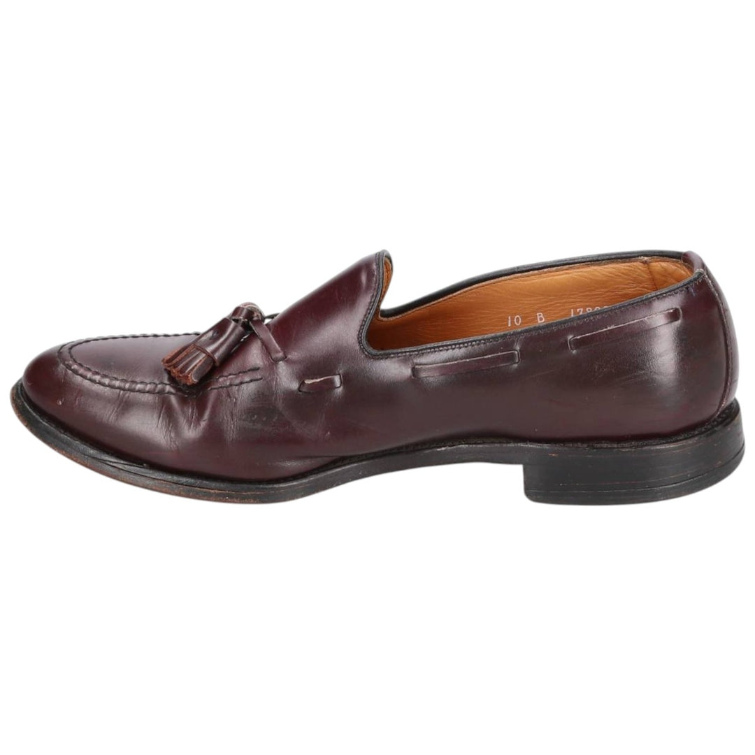 Allen Edmonds Grayson Tassel Loafers, Made in USA, Size 10B Men's 28.0cm genuine leather brown type Vintage Second Hand