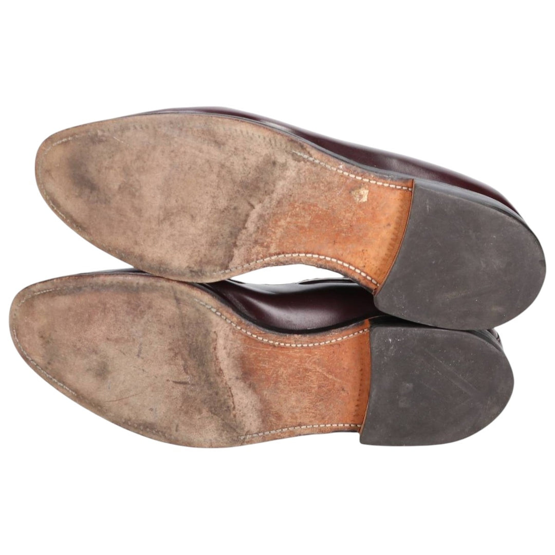 Allen Edmonds Grayson Tassel Loafers, Made in USA, Size 10B Men's 28.0cm genuine leather brown type Vintage Second Hand