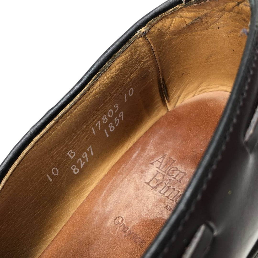 Allen Edmonds Grayson Tassel Loafers, Made in USA, Size 10B Men's 28.0cm genuine leather brown type Vintage Second Hand