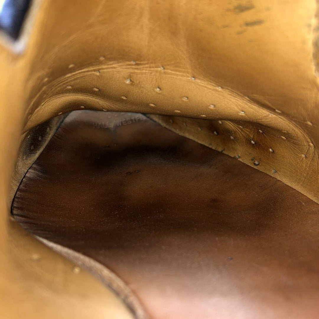 Allen Edmonds Grayson Tassel Loafers, Made in USA, Size 10B Men's 28.0cm genuine leather brown type Vintage Second Hand