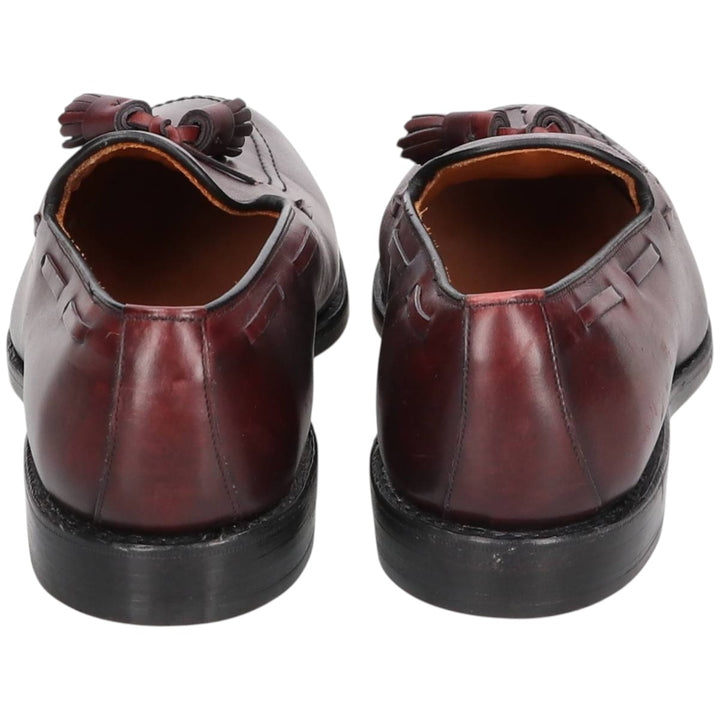 Allen Edmonds Grayson Tassel Loafers, Made in USA, Size 9 1/2B Men's 27.5cm genuine leather brown type Vintage Second Hand