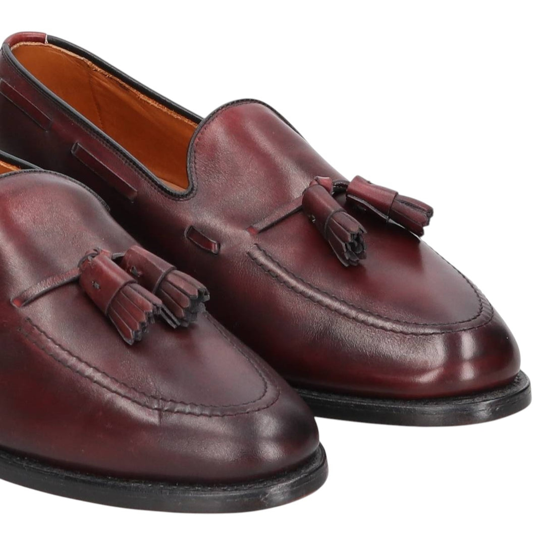 Allen Edmonds Grayson Tassel Loafers, Made in USA, Size 9 1/2B Men's 27.5cm genuine leather brown type Vintage Second Hand