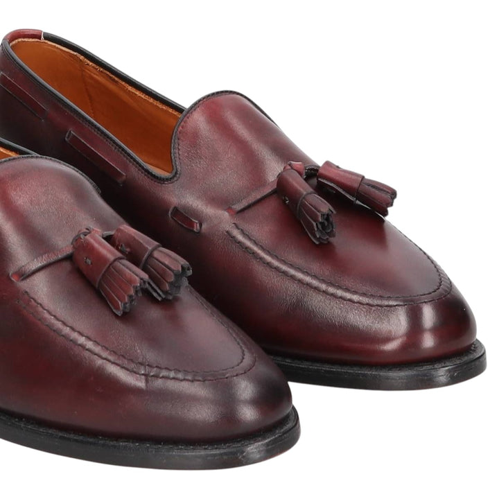 Allen Edmonds Grayson Tassel Loafers, Made in USA, Size 9 1/2B Men's 27.5cm genuine leather brown type Vintage Second Hand