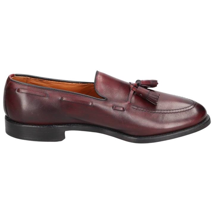 Allen Edmonds Grayson Tassel Loafers, Made in USA, Size 9 1/2B Men's 27.5cm genuine leather brown type Vintage Second Hand