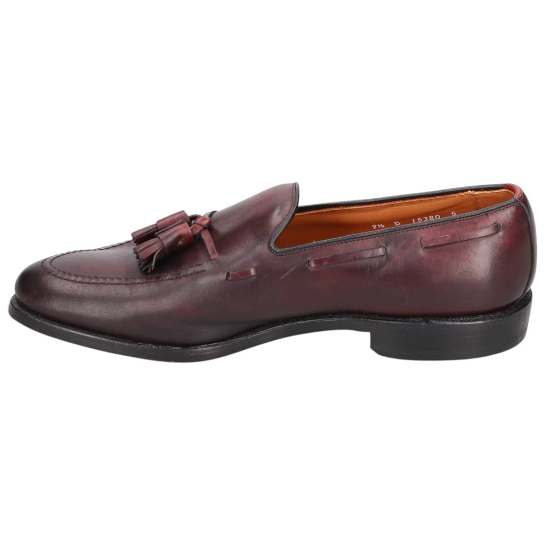 Allen Edmonds Grayson Tassel Loafers, Made in USA, Size 9 1/2B Men's 27.5cm genuine leather brown type Vintage Second Hand