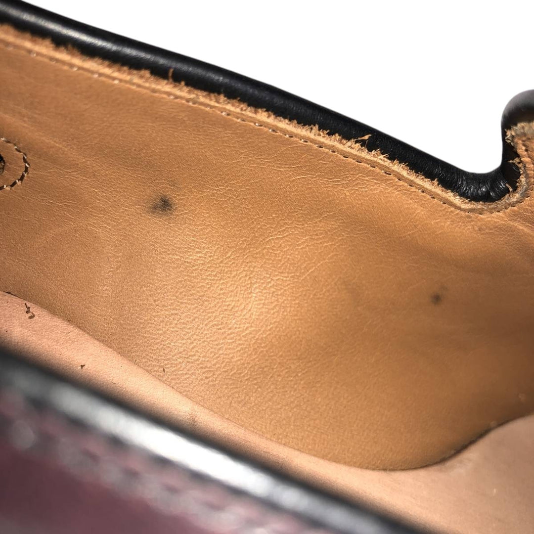 Allen Edmonds Grayson Tassel Loafers, Made in USA, Size 9 1/2B Men's 27.5cm genuine leather brown type Vintage Second Hand