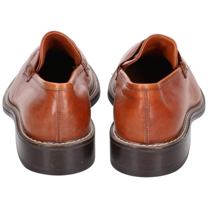 Johnston & Murphy coin loafers, made in Italy, size 10M Men's 28.0cm genuine leather brown type Vintage Second Hand