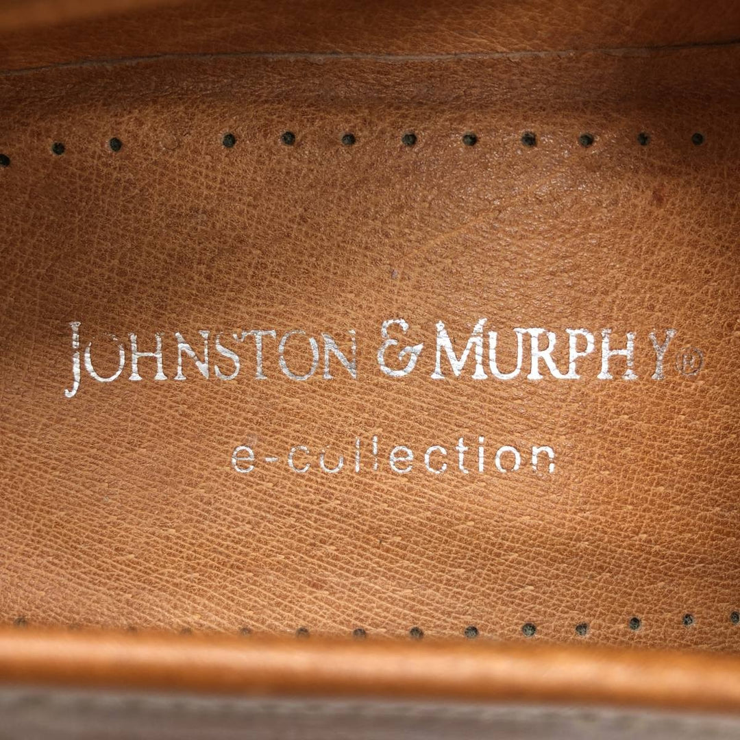 Johnston & Murphy coin loafers, made in Italy, size 10M Men's 28.0cm genuine leather brown type Vintage Second Hand