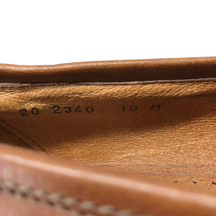 Johnston & Murphy coin loafers, made in Italy, size 10M Men's 28.0cm genuine leather brown type Vintage Second Hand