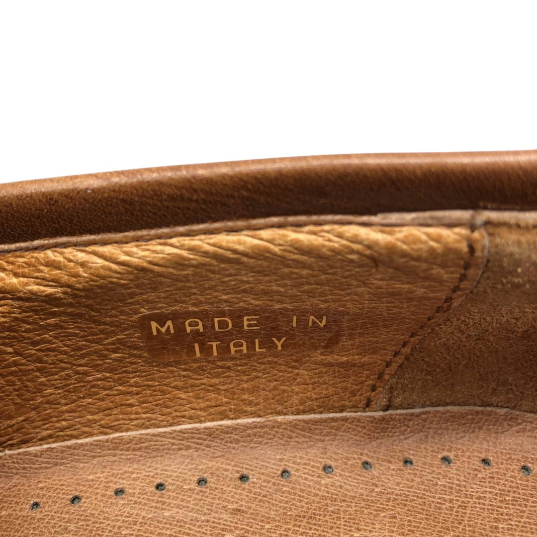 Johnston & Murphy coin loafers, made in Italy, size 10M Men's 28.0cm genuine leather brown type Vintage Second Hand