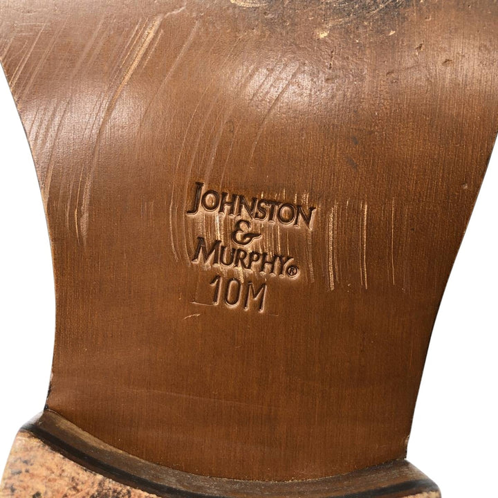 Johnston & Murphy coin loafers, made in Italy, size 10M Men's 28.0cm genuine leather brown type Vintage Second Hand