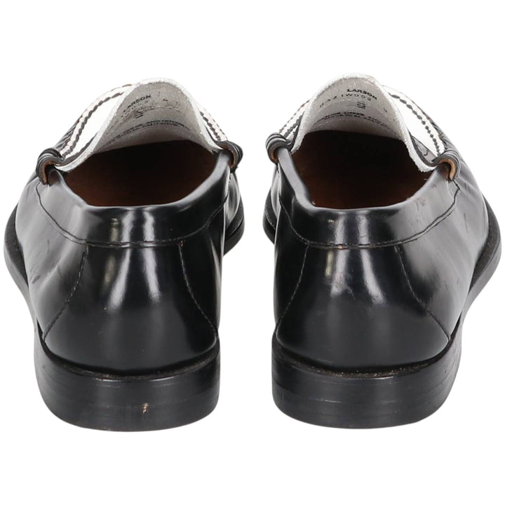 GHBass WEEJUNS Two-Tone Coin Loafers 9D Men's 27.0cm genuine leather black type Vintage Second Hand